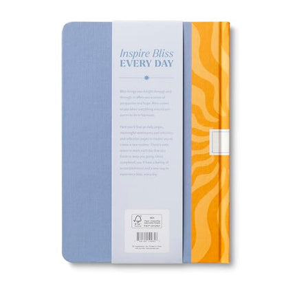 Compendium – Bliss Every Day Guided Journal: A Daily Practice for Harmony and Delight – A 5-Minute a Day Personal Growth Notebook – An Inspiring Daily Journal for Forming New Habits - color: Bliss Lavender