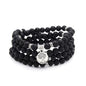 Handmade 108 Stone Mala Beads with Tree of Life Charm - Wear as Necklace or Bracelet - style: Lava