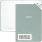 Ink+Volt Daily Gratitude Journal for Women & Men, Original Design with Inspirational Quotes, Grateful Journal for Happiness, Mindfulness, Affirmations & Reflection - 6x8.5 in, Sea Mist - color: Sea Mist