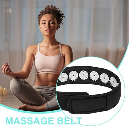 Head Massage Wrap | Adjustable Yoga Relaxation Headband | Head Comfortable Wrap with Targeted Pressure Nodes - for Women Home Office Yoga Meditation Exercise