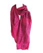 OMA® Sacred Om Design With Spiritual Mantra Shawl Meditation Scarf, LARGE SIZE