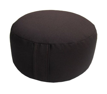 Round Zafu and Zabuton Meditation Cushion Set (2pc) - color: Brown