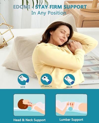 Buckwheat Pillow - Cervical Neck Support Pillows for Sleeping, 15.7"x5.9" Adjustable Neck Roll with Buckwheat Hulls for Neck Pain Relief, Small Cylinder Pillow, Beige - color: Petal-beige