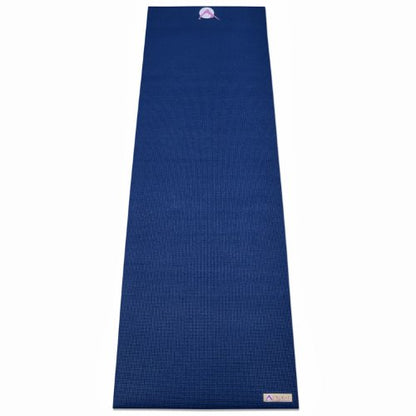 AURORAE Classic/Printed Extra Thick and Long Yoga Mat. Slip Free Rosin included - color: Midnight