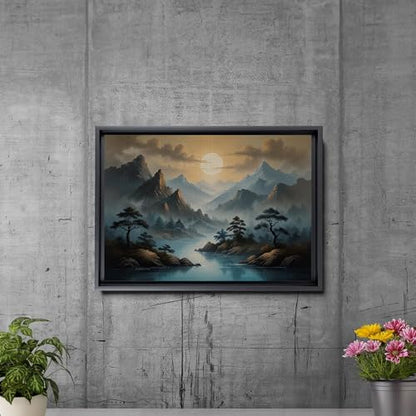 Japanese Wall Art, Minimalist Wall Art, Neutral Abstract Art, Modern Minimalist, Zen Wall Art, Zen Printed Wall Art, Japanese Art Print, Canvas Wall Art, Print