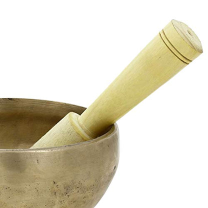 Christmas Gifts Handmade Singing Bowl Buddhist Bell for Meditation and Healing Diameter 5.5 Inches