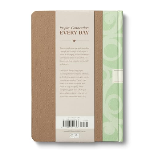 Compendium – Connection Every Day Guided Journal: A Daily Practice for Community and Self-Reflection – A 5-Minute-a-Day Personal Growth Notebook – An Inspiring Daily Journal for Forming New Habits