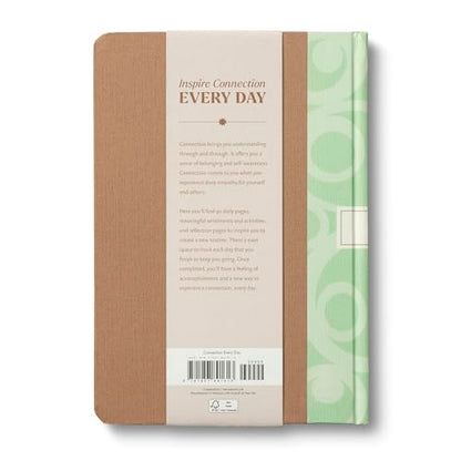 Compendium – Connection Every Day Guided Journal: A Daily Practice for Community and Self-Reflection – A 5-Minute-a-Day Personal Growth Notebook – An Inspiring Daily Journal for Forming New Habits