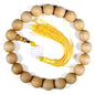 Zen Dear Unisex Thuja Sutchuenensis Wood Beads Wooden Bracelet Necklace Prayer Mala Wristband Bracelet - style: 20mm 21 Beads Boutique