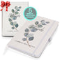 Gratitude Journal for Women - 5 Minute Daily Self Care & Mindfulness Planner with Guided Prompts for Positivity, Affirmations, Manifestation, Reflection - Undated Happiness Diary - color: White