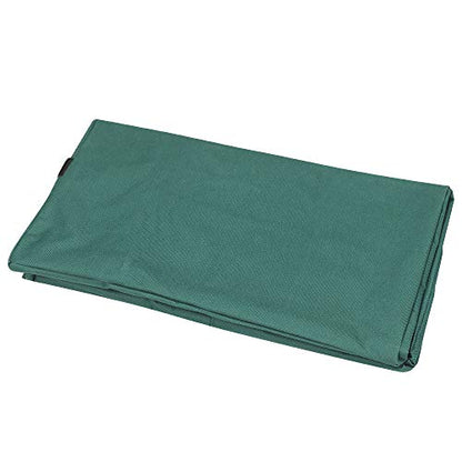 ProPik Christmas Ornaments Accessories Storage Bag Tear-proof Polyester Material 15” X 9.8” X 18.1” with Handles and Full Length Zipper (Green) - color: Green