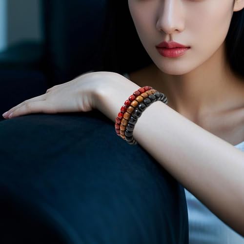 Bracelets Wooden Beaded Bracelet Bangle for Men and Women Elastic Friendship Bracelets Jewelry Gifts