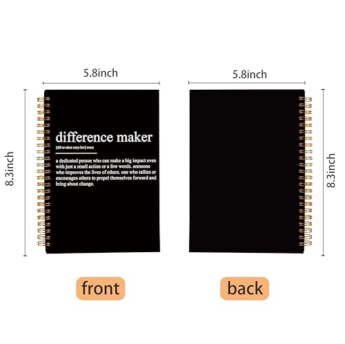 Inspirational Spiral Notebook,Inspirational Journal,Inspirational Journal for Women Men Writing,Grit Spiral Notebook 8.3×5.5 Inch - color: 27-explanation-notebook