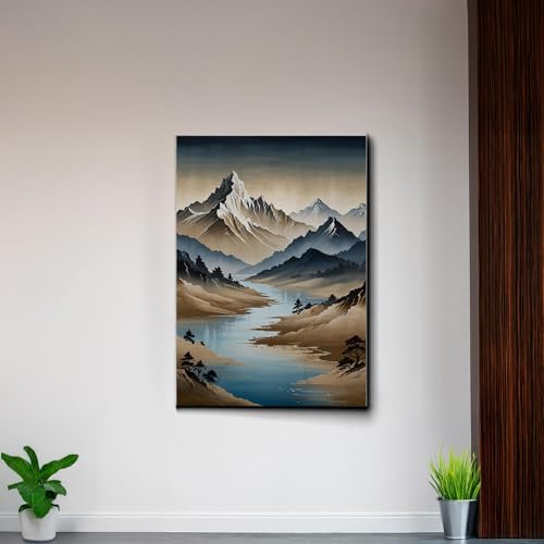 Japanese Wall Art, Minimalist Wall Art, Neutral Abstract Art, Modern Minimalist, Zen Wall Art, Zen Printed Wall Art, Japanese Art Print, Canvas Prints, Decor
