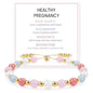 SmileBelle Protection Bracelets for Women, Pregnancy Gifts for Expecting Mom Sunflower Gifts for Women Black Tourmaline Bracelets as Healing Bracelet Sunflower Bracelet as Mother Day Gift - style: Pregnancy Protection