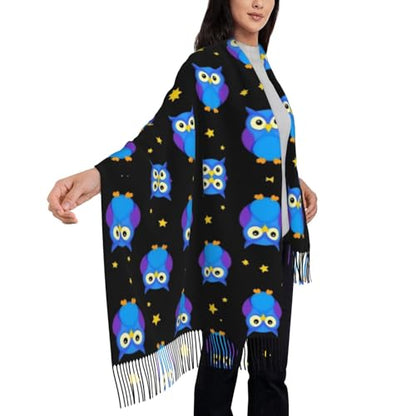 Supdreamc Cashmere Feel Scarf Soft Women Warm Cozy Scarves Multiple Colors - color: Picture (165)