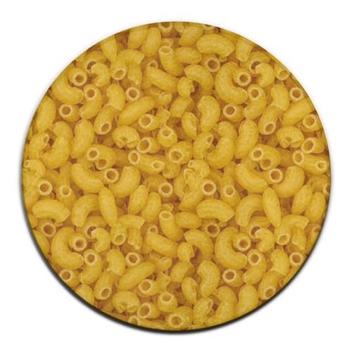 Home Decor Modern Round Area Rug, Non-Slip Kitchen Office Circle Rug, Room Sofa Yoga Soft Round Carpet Compatible with Macaroni and Cheese 24inch(60cm) - color: Color665, size: 24inch(60cm)
