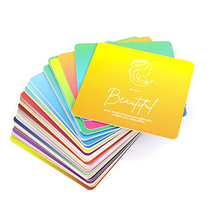 Trustiny 50 Positive Affirmation Cards | Stress Relief Gifts for women & Men | Inspirational Gifts for Women & Men | Mindfulness Cards for Women & Men| Motivational Cards