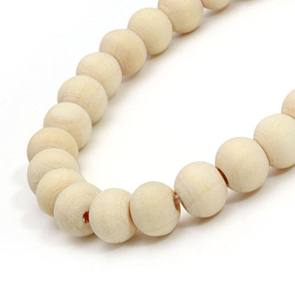 MILAKOO 5 Pcs Wooden Beaded Bracelet Bangle for Men and Women Elastic - style: A: 8MM