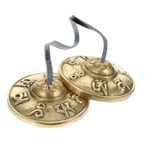 Jingle Bell Instrument Meditation Bowl Yoga Chimes Cymbal Sound Bowls for Meditation Yoga
