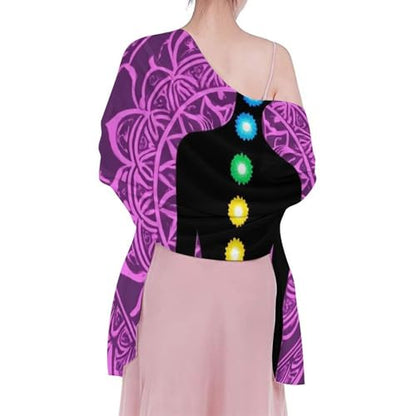 Women's Lightweight Long Scarf Thin Scarf Beach Headscarf Wimwear Bikini Wrap - color: Color639