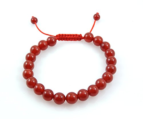 Carnelian Wrist Mala/Bracelet for Meditation