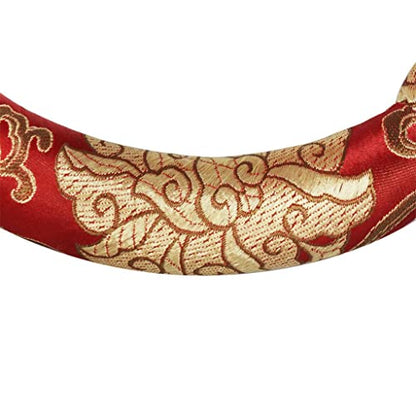 7 Inch Tibetan Meditation Cushion for Home Use, Red