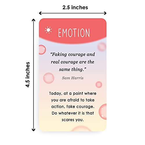 BEST 100 Mindful Prompts for Self Care & Stress Relief | Cards to Reduce Anxiety & Increase Relaxation | Perfect Mindfulness Gift | Beyond Positive Affirmations | Meditations For Kids, Teens, & Adults