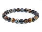 Jan&Dee Natural Semi-Precious Gemstone Crystal Bracelet 10mm