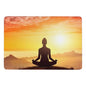 Yoga Meditation Area Rug Modern Room Stain Resistant Floor Carpet 40x60 in, Non Slip Non-Shedding Low Pile Floor Cover Mat for Living Room, Dining Room Machine Wash