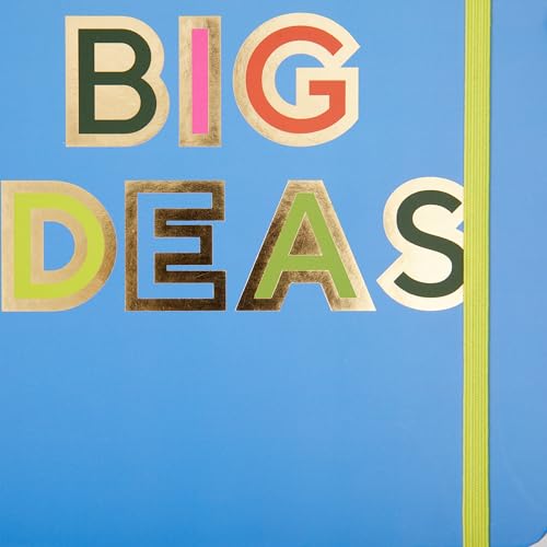 C.R. Gibson J3N1S-25650 Signature N Squared Big Ideas 3-in-1 Blank, Dot Grid, and Lined Journal with 480 Pages, 8.5" x 8.5", Multicolor - style: Big Ideas