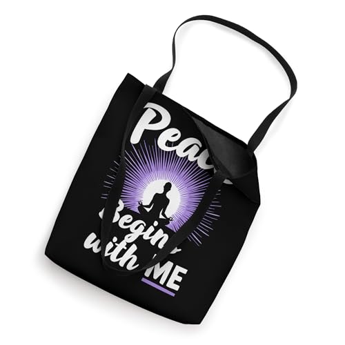 Spiritual Retreat Meditation Relaxation Yoga Practice Tote Bag
