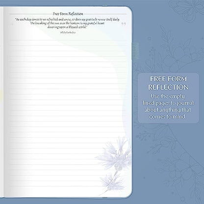Legend Gratitude Journal – Guided Daily Journal to Foster Positivity & Happiness – Grateful Notebook to Write In – Inspirational Affirmation & Thankful Notebook – Hardcover (Periwinkle) - color: Periwinkle gold foil