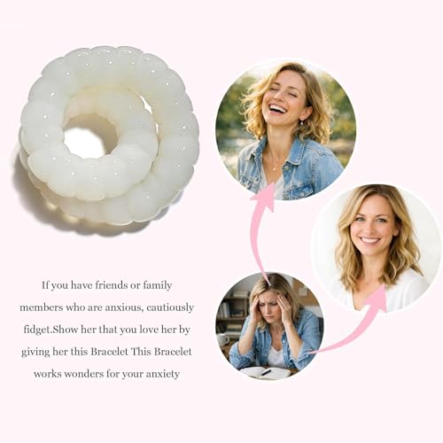 72ore Bodhi Bracelet Fidget Bracelet for Women Natural Bodhi Seed Bracelets Stretch Protection Healing Jewelry Anxiety Relief Items - color: A7:bodhi bracelet