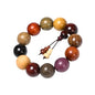 Wooden Prayer Bead Bracelets Traditional Buddhist Mala Bracelet,1pc/pack - size: Dia.18X13mm, style: DuoBaoJG