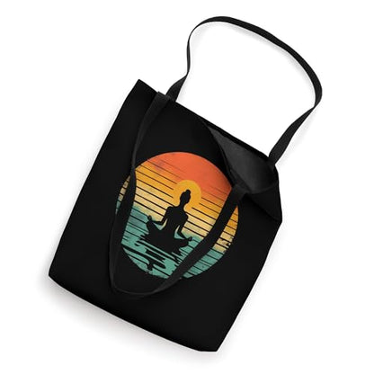 Vintage Meditation Tote Bag