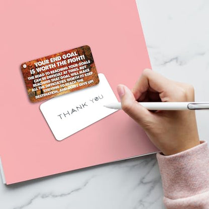 Briston Kudos Overcome Encouragement Cards – 70 Inspirational Quote Cards for Employees, Students, Teachers, Friends, Motivation Notes for Appreciation, Gratitude, Positive Affirmation, Mental Health Support