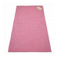 LFH Home Handmade Cotton Yoga Mat Cotton Rug picnic mat For Exercise, Workout, Fitness - Perfect Heavy Quality Eco Friendly Natural Cotton Woven Reversible Yoga Mats for Men & Women - 72x26 Inch. - color: Pink