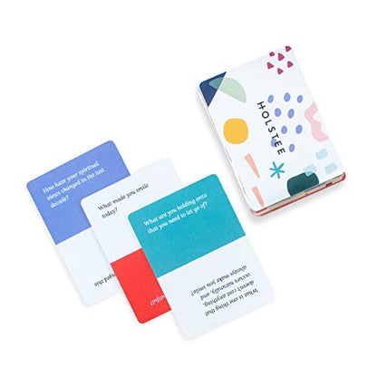 Holstee Family Bundle: Reflection, Kids Reflection & Gratitude Decks | 3-Pack for Meaningful Conversation