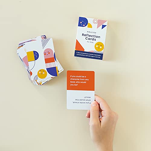 Kids Reflection Cards - A Deck of question Cards Designed for Kids to Engage Young Minds by Sharing Stories, expressing Feelings, and Revealing Hopes and Dreams.