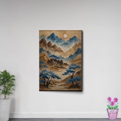 Japanese Wall Art, Minimalist Wall Art, Neutral Abstract Art, Modern Minimalist, Zen Wall Art, Zen Printed Wall Art, Japanese Art Print, Canvas Wall Art, Wall