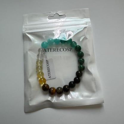Elegant Stretch Bracelet for Women, Modern Style Jewelry Bracelet - color: Vitality