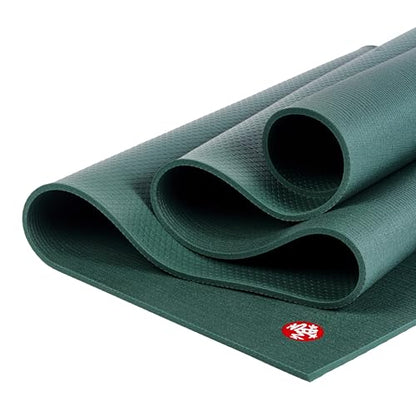 Manduka PRO Yoga Mat - 6mm | Lifetime Durability | Hygienic Construction | Premium Studio Quality | Teacher Approved - color: Black Sage, size: 85" x 26"