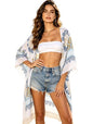 Kimonos for Women Swimsuit Coverups Beach Cover Up Swimwear Cardigan Summer - color: C Simply White