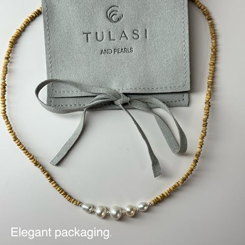 Kanthimala,Tulasi necklace with Pearls