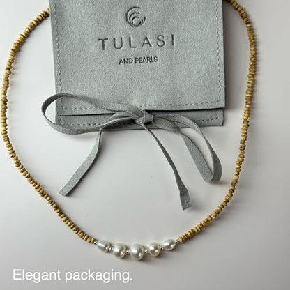 Kanthimala,Tulasi necklace with Pearls