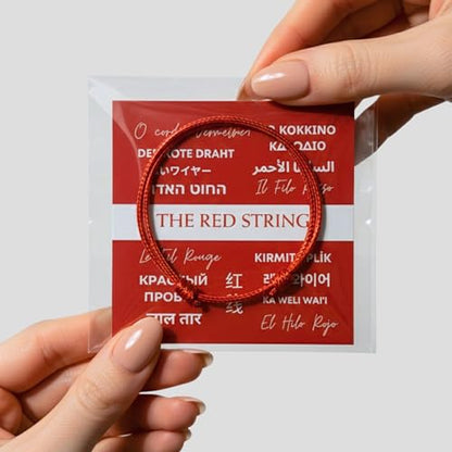 Red String Bracelet for Men and Women - Adjustable Kabbalah Protection Cord - Waterproof Nylon - Surfer, Strength, Power, Talisman, Good Luck Charm, Energy, Red String of Fate, Love, Evil Eye (1)
