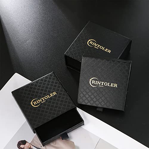 Gold Bangle for Women - 18K Gold Plated Stainless Steel Love Friendship Crystal Bracelets with Cubic Zirconia - color: RR-SILVER