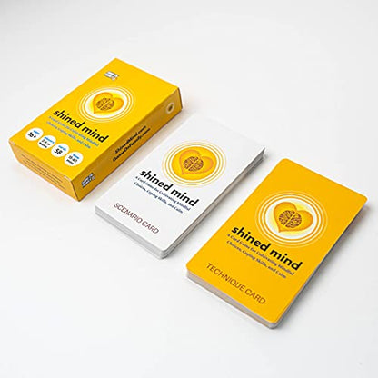 Shined Mind: A Mindfulness Card Game for Anxiety Relief, Coping Skills, Emotional Regulation & Calm – Great for Teens, Adults, Therapists, Teachers