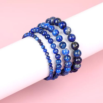 Handmade Healing Bracelet, Natural Gem Stone Crystal Elastic Bracelet